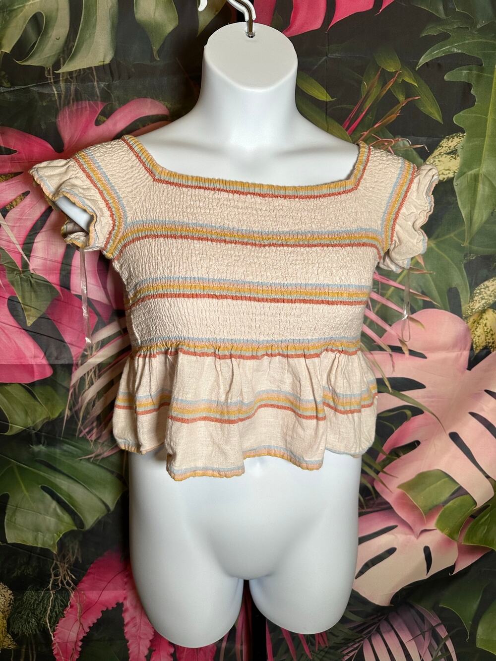 cute boho crop top from American Eagle in size M